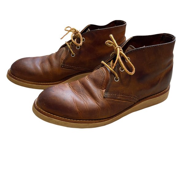 Red Wing Shoe Company Heritage Leather Work Chukka Shoes 10.5 D - Picture 3 of 12